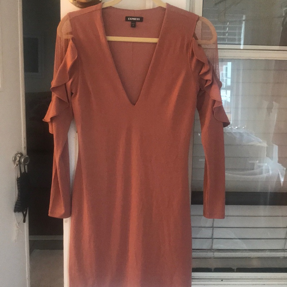 Deep V sexy dress !